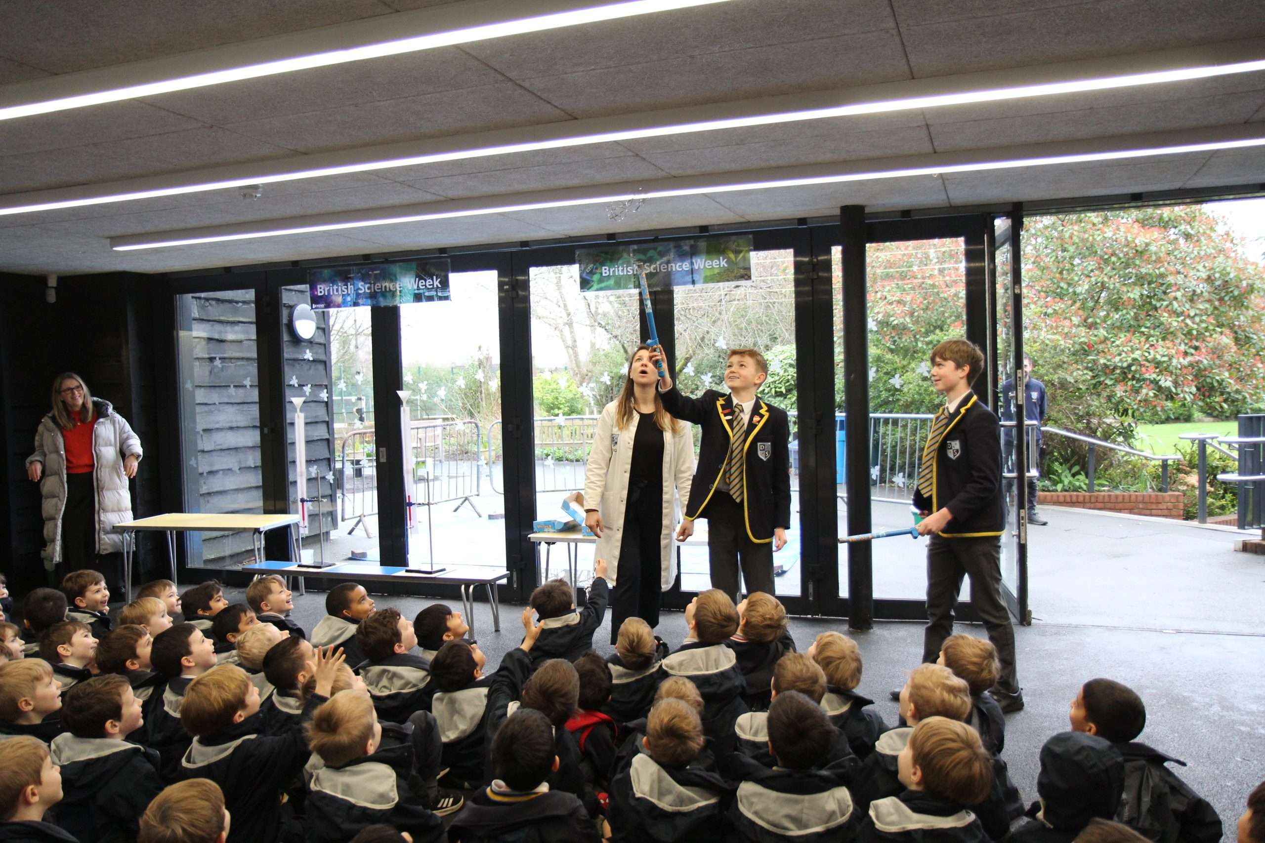 Science Assembly (20 of 80) Davenies School