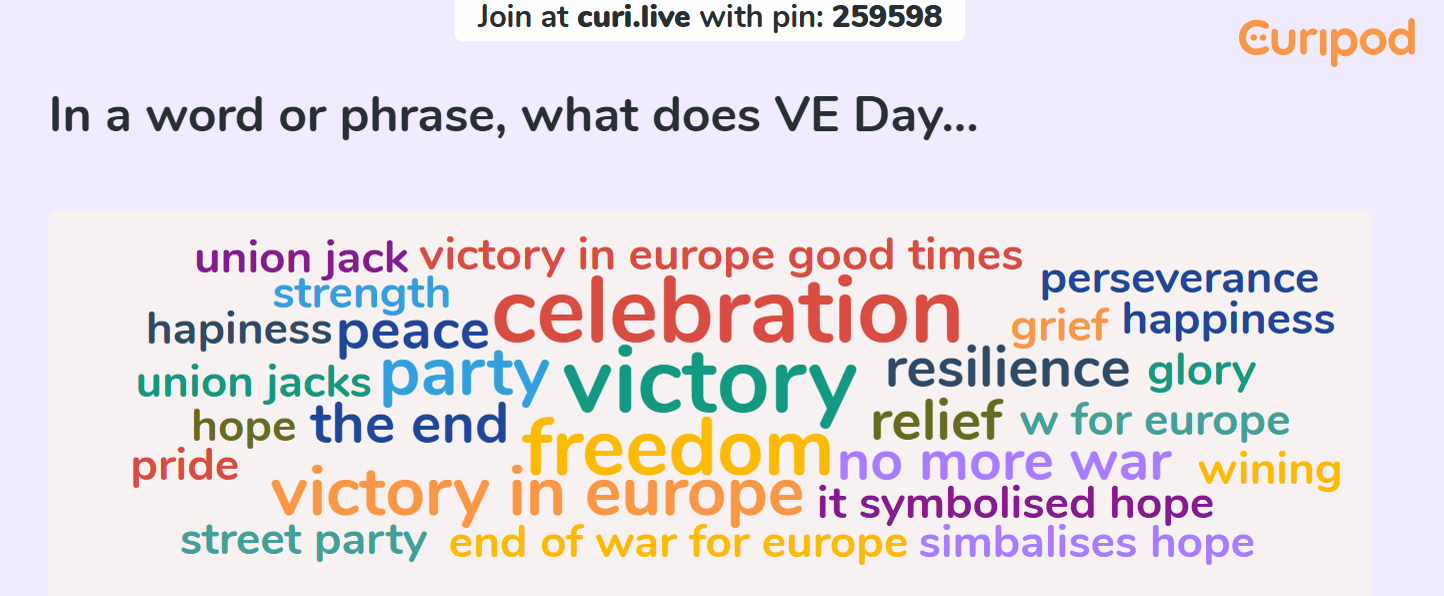 VE Day 5 Davenies School